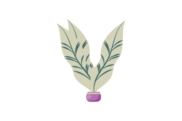 Boho Color Floral Plant Illustration-04: A Versatile Design for Creative Projects