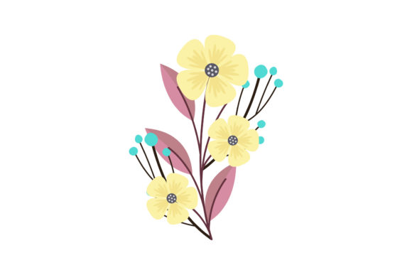 Discover the Elegance of Floral Botanical Flowers Simple