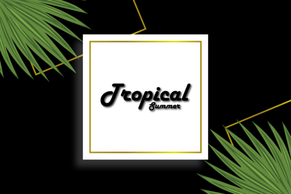 Discover the Versatility of Tropical Frame Banner Floral Designs
