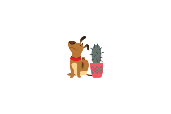Explore Dogs and Cactus Floral SVG