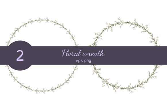 Exploring the Versatility of Floral Wreath with Small Flowers Branch