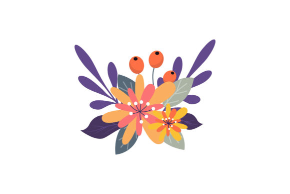 Floral Elegant Flowers Decoration: Enhancing Your Design Projects