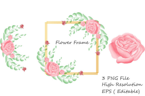 Strategic Use of Watercolor Floral Frame with Flowers SVG for Enhanced Design and Branding
